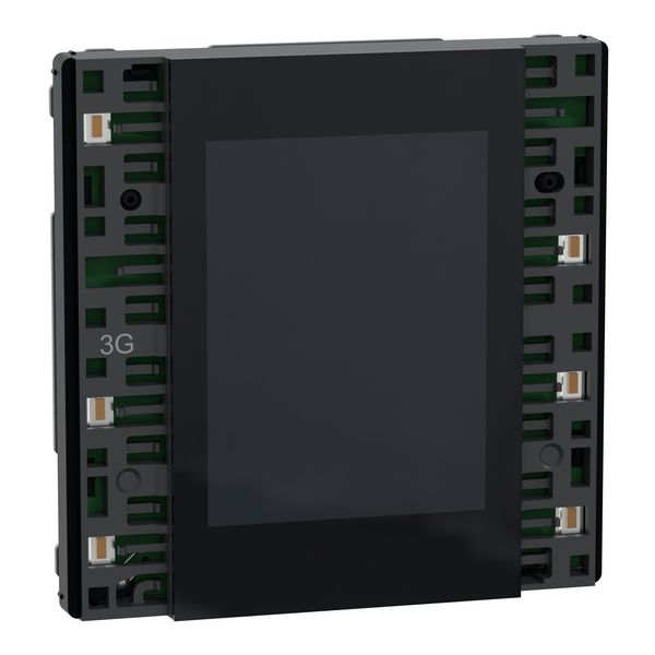 Push button, KNX, Merten System Design, 3-gang module image 1