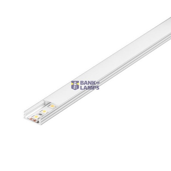 GLENOS Linear profile 1808-100, 1m, alu anodized image 1