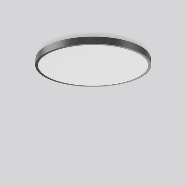 TRIONA round, 66 W, 8050 lm, 830, anthracite, DALI Ceiling and wall lu image 2