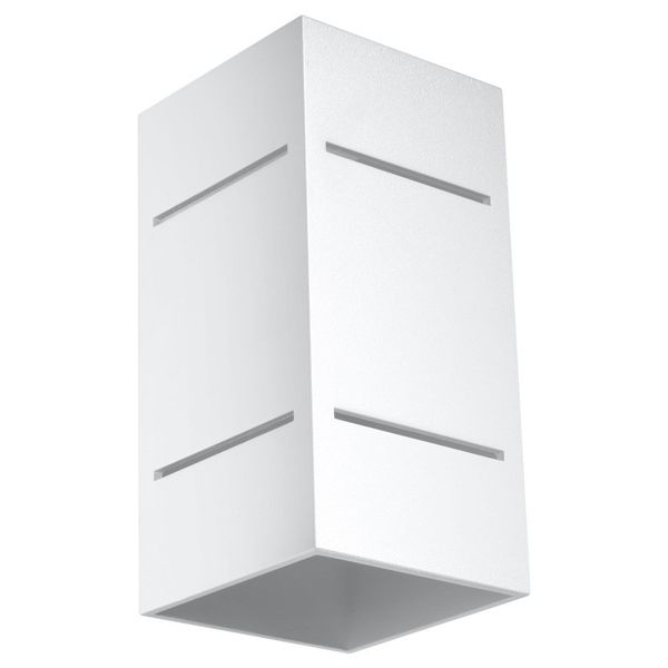 WALL LAMP BLOCCO WHITE G9 1X40W IP20 image 1