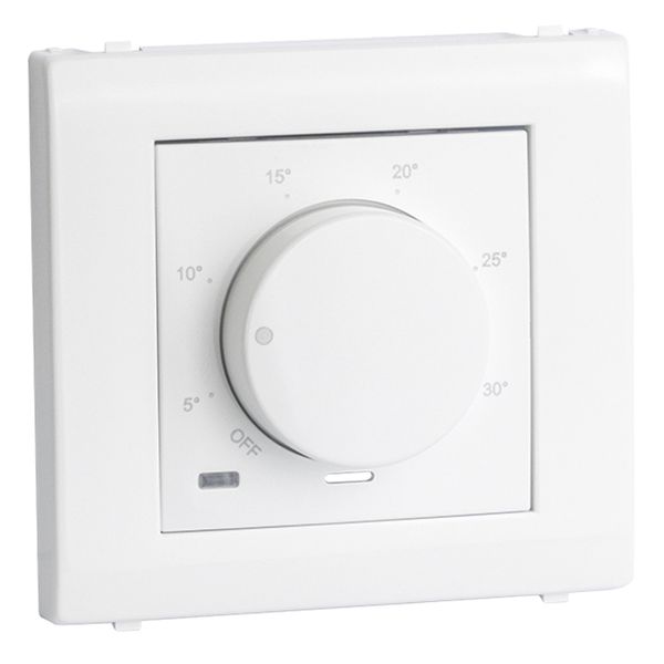 COV PLAT F/ ROTARY THERMOST WHITE image 2