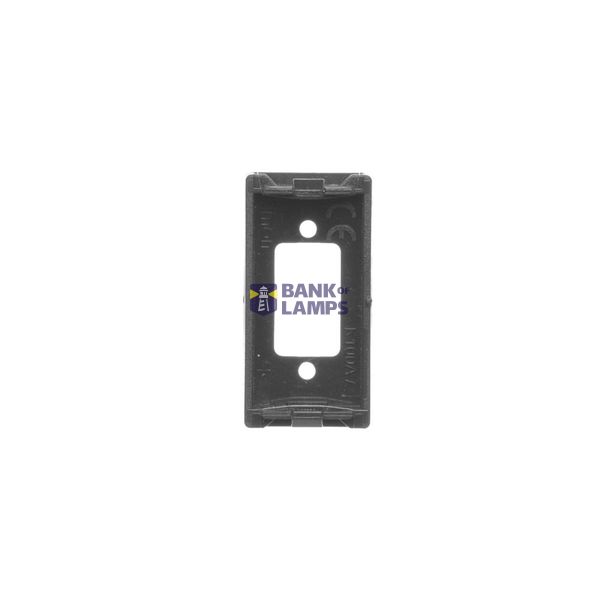Rockers for double two-way switch SW6/2M, black matt image 1