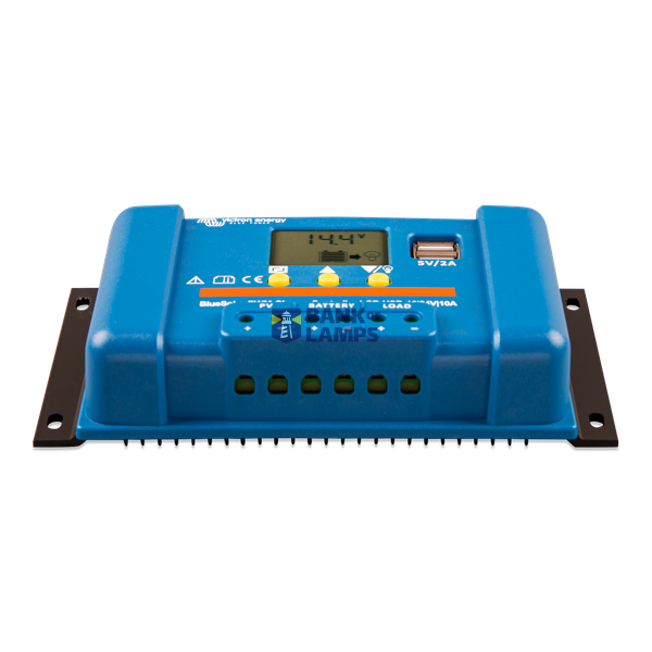 Victron Energy Solar charge controller BlueSolar PWM-LCD&USB 12/24V-10A image 1