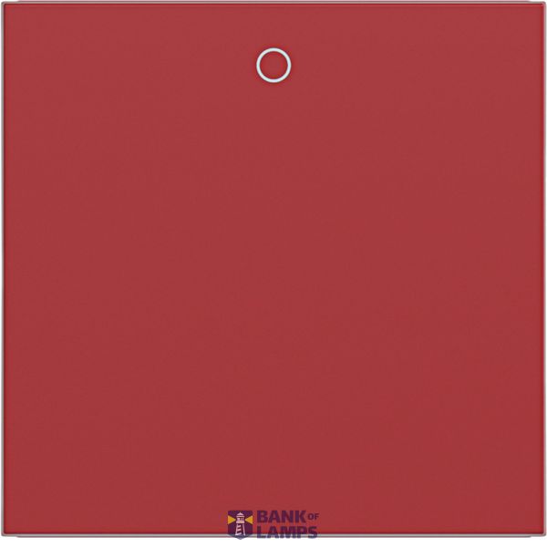 Single rocker, imprint "0", A.x/C.x, glossy red image 1