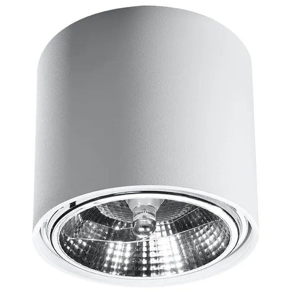 SPOT TIUBE WHITE GU10 1X40W IP20 image 1