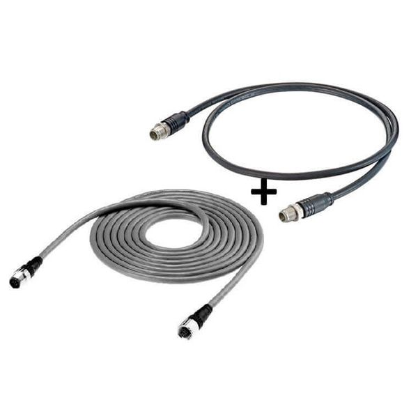 Double-ended cable 0.5 m for F3SG-4RA (2 covers per set, one for emitt image 2