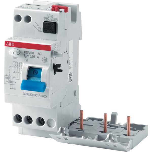DDA203 A-25/0.1 Residual Current Device Block image 1