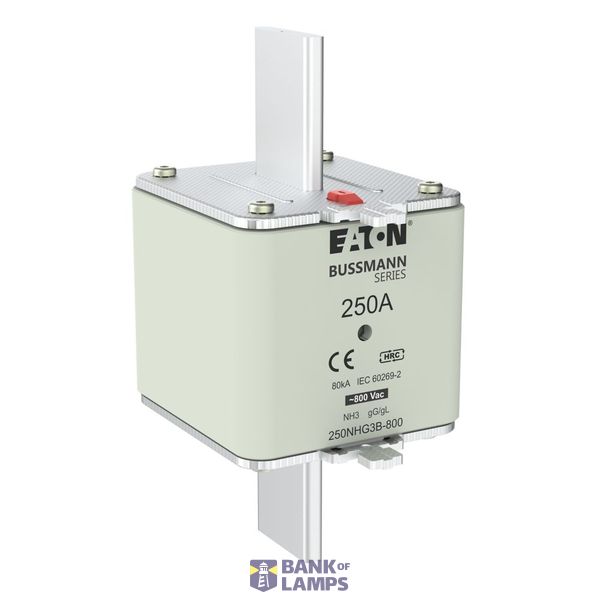 Fuse-link, LV, 250 A, 800 V AC, NH3, Class gG/gL image 6