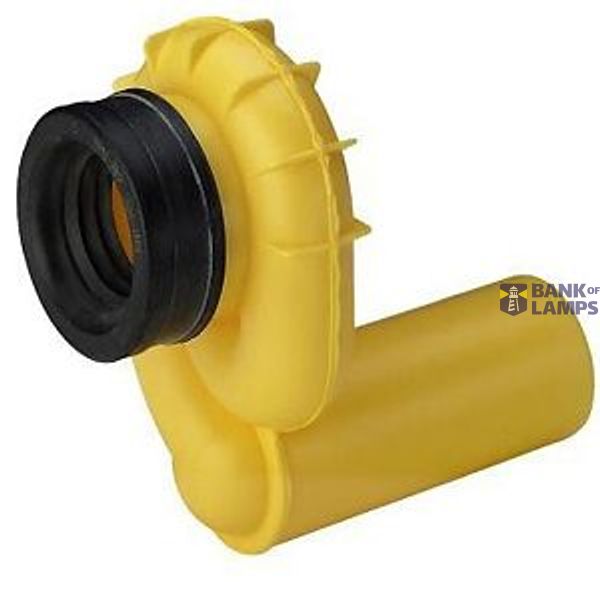 Siphon for urinal 50x50 with horizontal outlet image 1