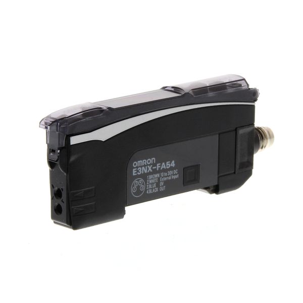 Fiber amplifier, twin digital display, smart tuning, PNP, double outpu E3NX7013A image 2