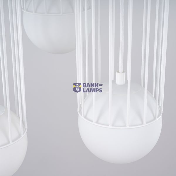 Pendant lamp BRINA 3P  white image 4