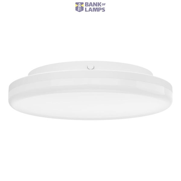 Ceiling luminaire "Castagneto" 260 / round 16W CCT wh IP54 image 1
