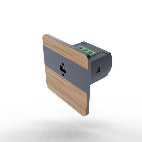 Laser motion and distance sensor; DRL-12-89; Color: OAK, BLACK image 1