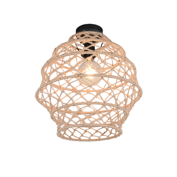 Hive ceiling lamp E27 natural color/hemp image 1