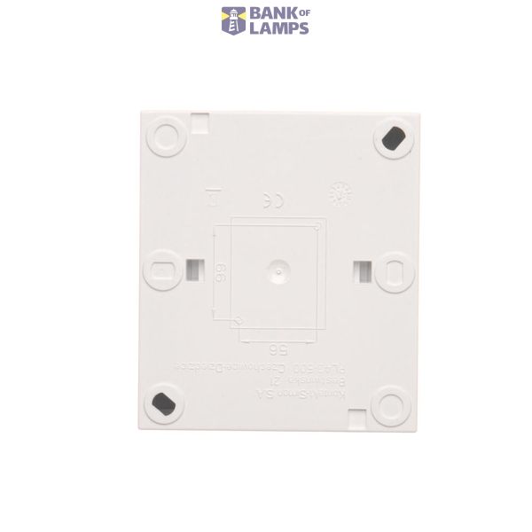 Earthed socket with built-in energy measurement, smartphone controlled [Wi-Fi] – SOCKET, Pin earthing, 250V, 16A, module, light gray matt image 1