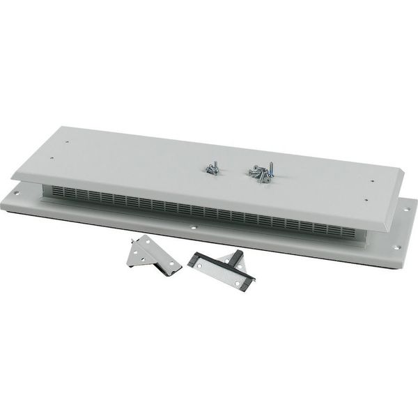 XTSZPTCV Connection top plate, ventilated, grey image 5