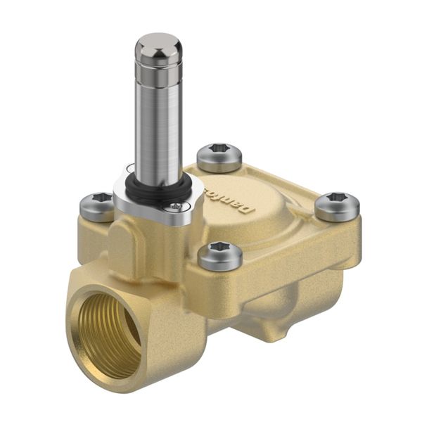 Solenoid valve, EV220S, Function: NC, G, 1/2, 3 m³/h, FKM image 1
