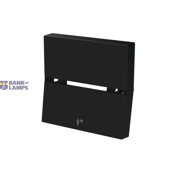 Rocker cover nurse symbol - 2M - Matt Black image 2