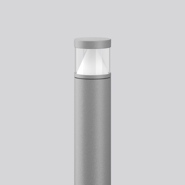 MEGA CONE, 10 W, 770 lm, 830, silver, on/off Bollards, D 115 H 710, Tr image 1