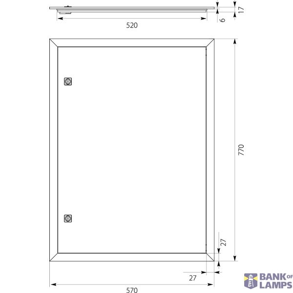 Door for DARP-120 "Quiteline" 5x24 image 2
