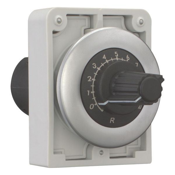 M30C-FR2K2 Potentiometer, flat front, M30, 30.5 mm, R 2.2 k„¦, P 0.5 W, Metal bezel image 13