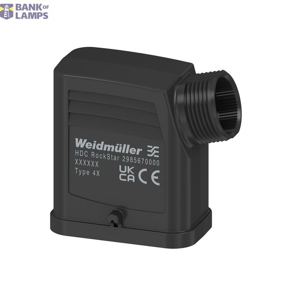 Housing industry connectors, Cable entry from side, Plug housing, Side image 1