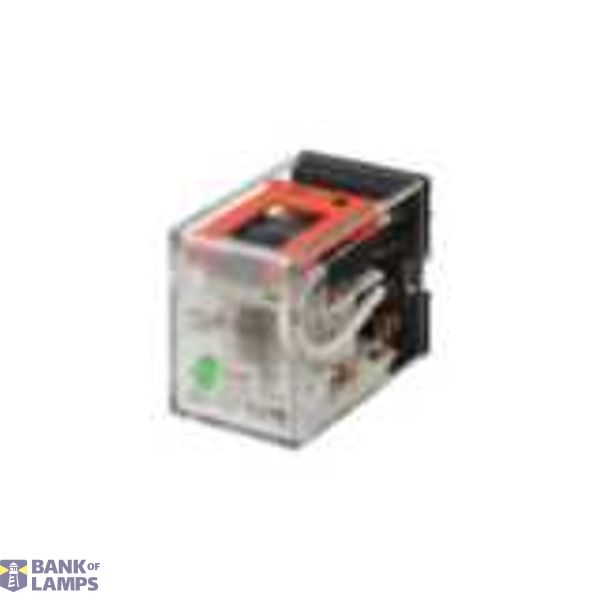 Relay, plug-in, 14-pin, 4PDT, 6 A, mechanical & LED indicators, with b image 2