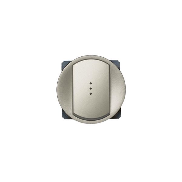 2 WAYS SWITCH WITHOUT NEUTRAL TITANIUM image 1