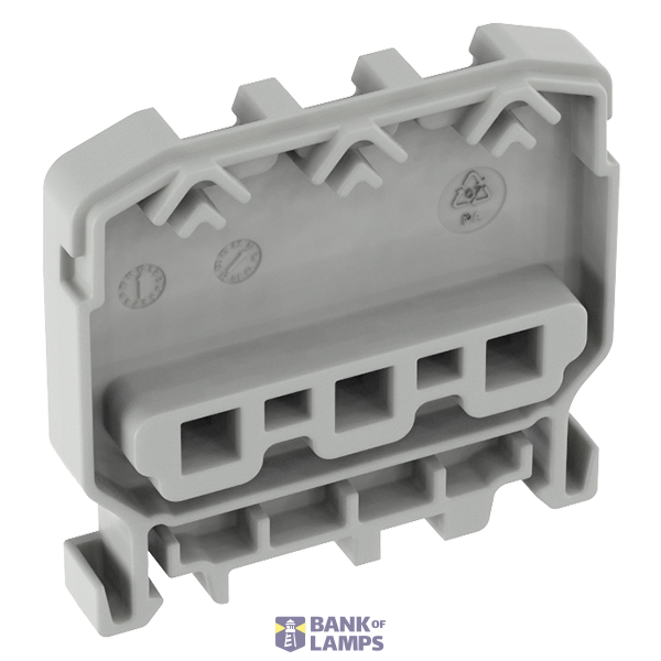 ABA 310 N/PE 3x10 mm busbar DIN-rail adapter image 2