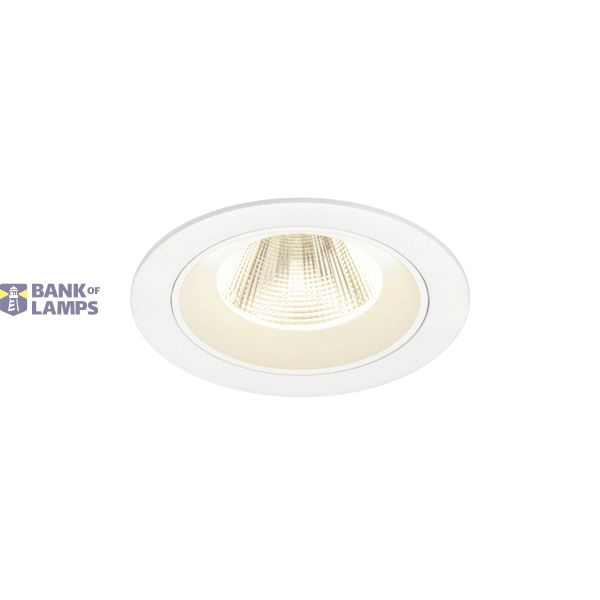 NUMINOS© M, recessed ceiling light, 4000K, 20ø IP20 round wh image 1