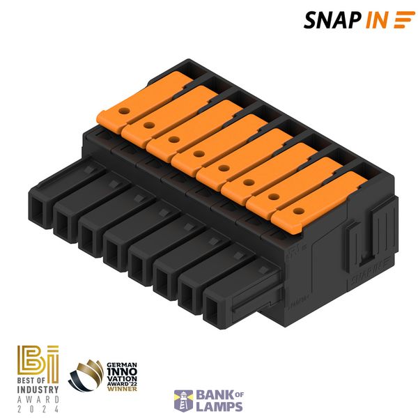 PCB connector (wire connection), 1000 V, 47.2 A, Pitch in mm: 6.35, 4  image 1