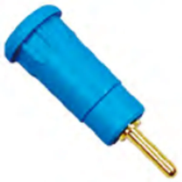 1.5 mm panel socket, round plug connection, mounting Ø 10.5 mm, red, 65.3301-22 image 1