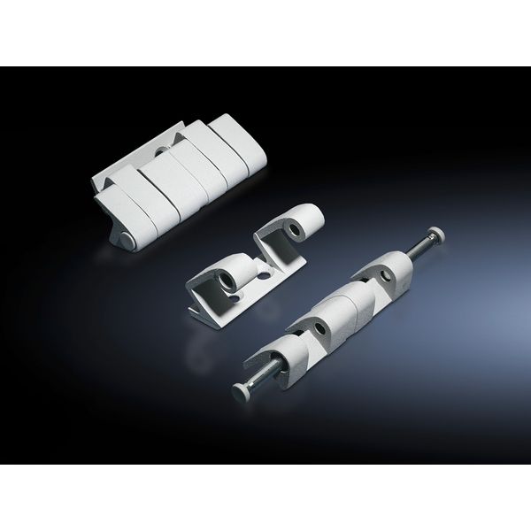 180° hinges, for TS, VX SE, sheet steel or stainless steel, matt nickel-plated image 2