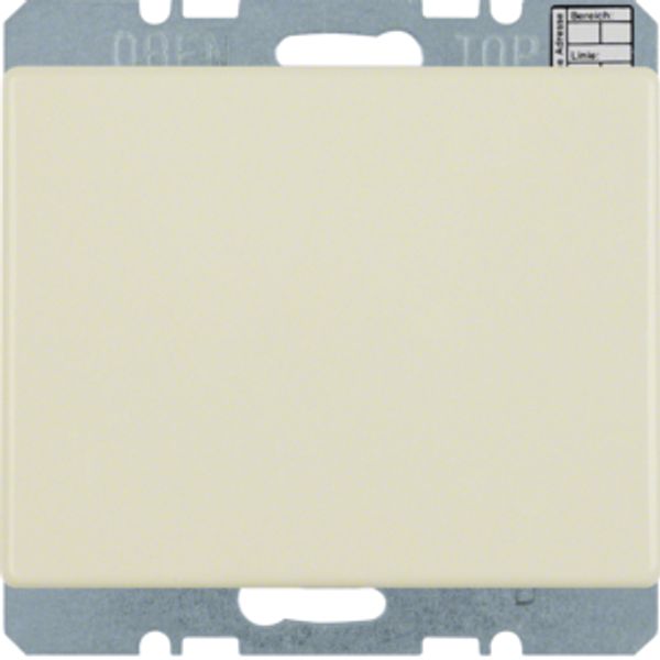 Object thermostat with push-button interface, Arsys, white glossy image 1
