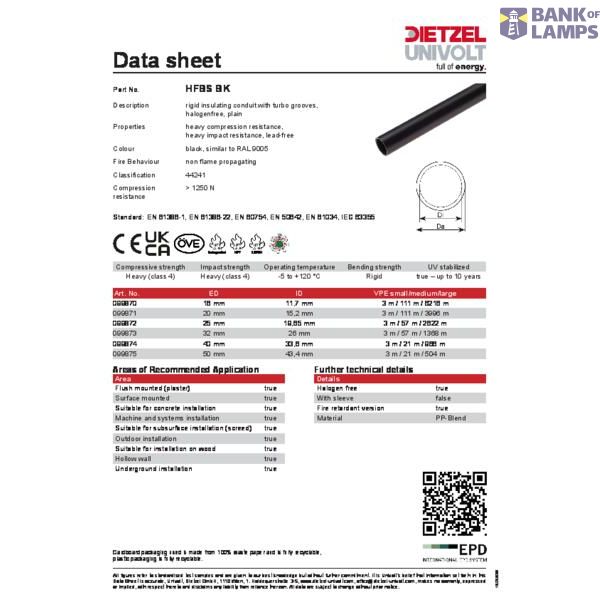 HFBS 40 BK 3M image 3