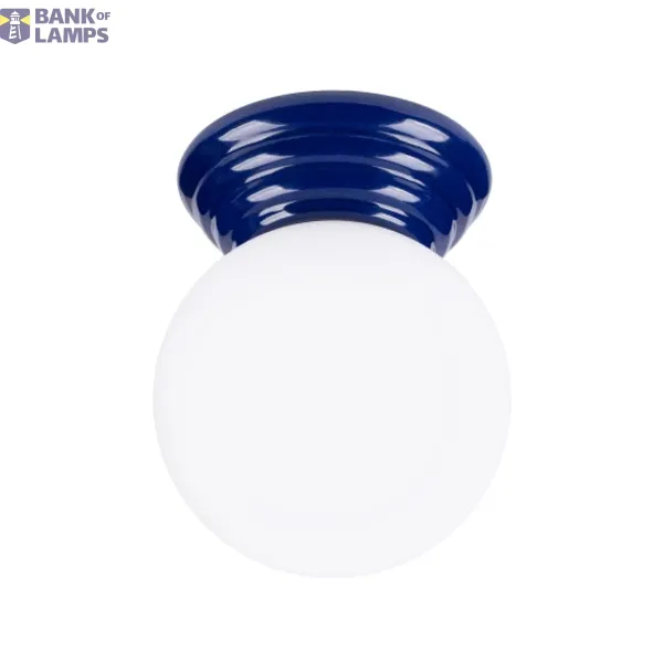 Ceiling lamp ZORI ultramarine IP44 image 1