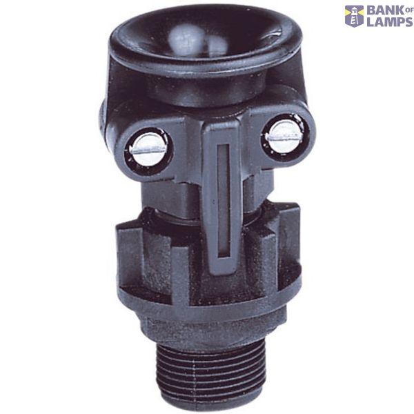 TRUMPET CABLE GLAND M40X1,5 BLACK  OU=10 image 1