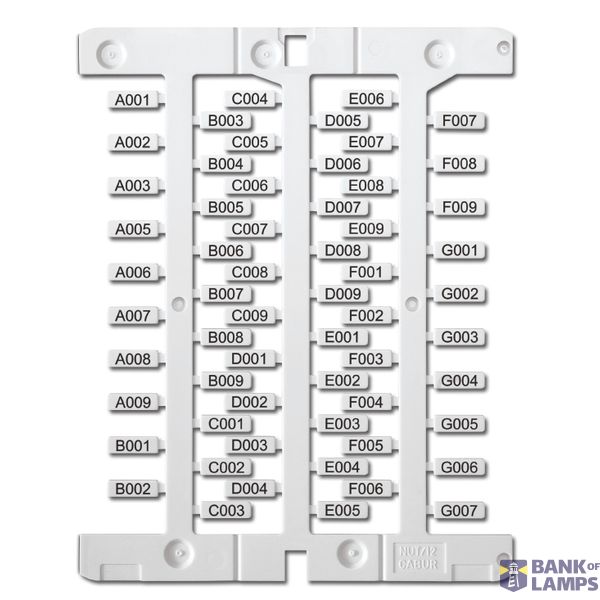 Cable label 4x12mm, yellow, for SmartPrintPlus image 1