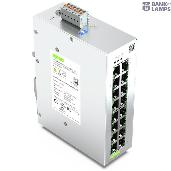 Lean Managed Switch 16 Ports 1000Base-T light gray image 2
