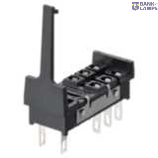 P2R 6001A Socket, back-connecting, 8-pin, solder terminals P2R 6001A image 1