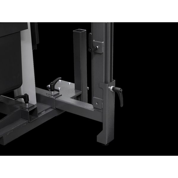 Variably adjustable stabiliser to prevent tipping over image 1