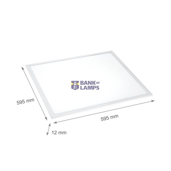ALGINE  LED  230V 32W 100LM/W IP20 600X600MM NW CEILING PANEL image 13