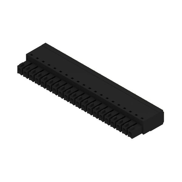 PCB plug-in connector, female plug, 3.81 mm, Number of poles: 20, 180°, PUSH IN with actuator, Clamping range, max. : 1.5 mm², Box image 1