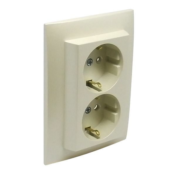 MONOB DOUB SAF EARTH SOCKET (SKO TYPE) PEARL image 2