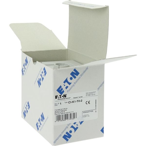 CI-K1-T0-2 Insulated enclosure, HxWxD=120x80x95mm, for T0-2 image 11