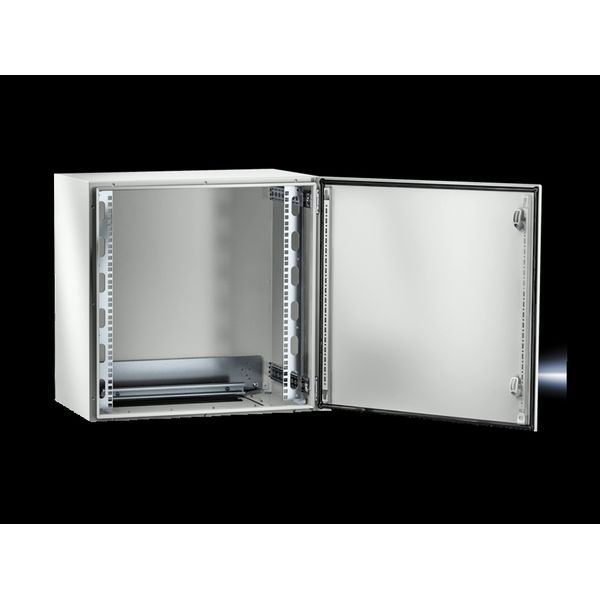 Wall-mounted IT distributor, 12 U, WHD: 600x600x350 mm (AX 1360) image 1