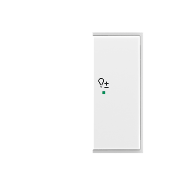 Rocker, 2gang right, with “Dimmer” icon image 1