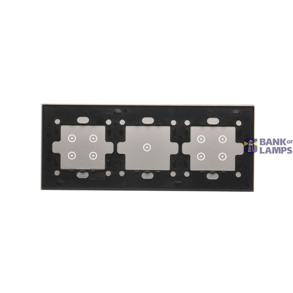 Double angled socket outlet with earthing and shutters and current phase constancy, Complete product, 16A, matt aluminum image 2