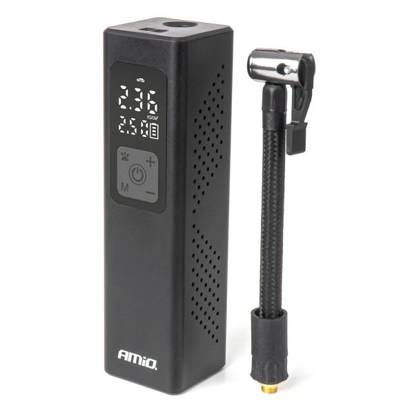 Automotive compressor with LED display 12V 100W AMIO-04376 image 1