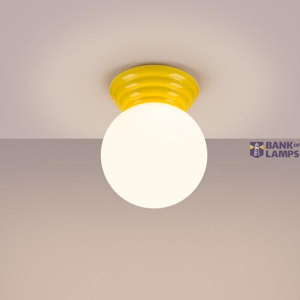 Ceiling lamp ZORI yellow IP44 image 13